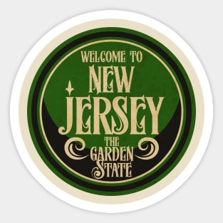 New Jersey, The Garden State Sticker